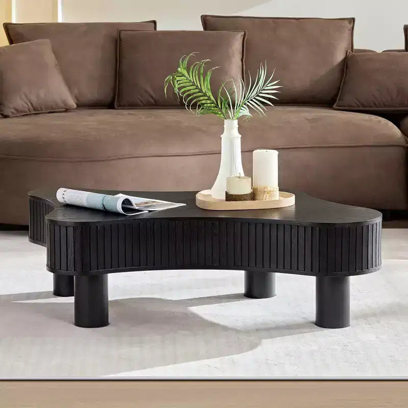 Tavolini da caffè moderni con design a nido, tavolini laterali rotondi a 2 ripiani, facili da montare per soggiorno/camera da letto/balcone/giardino