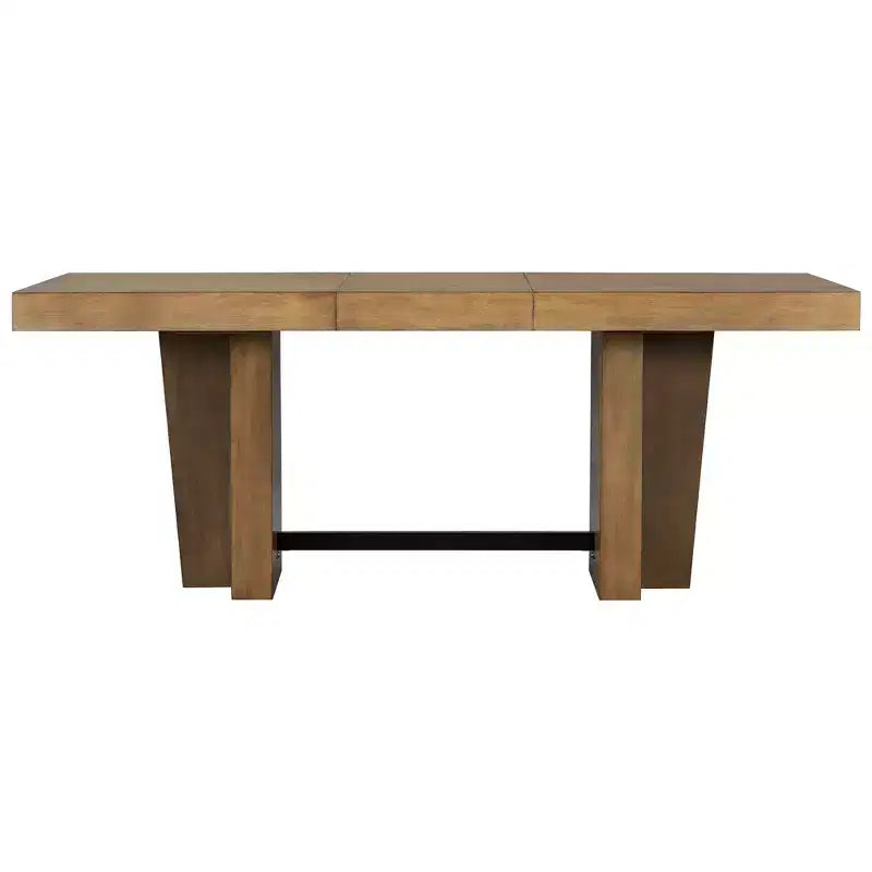 Set da pranzo allungabile con panca e 4 sedie