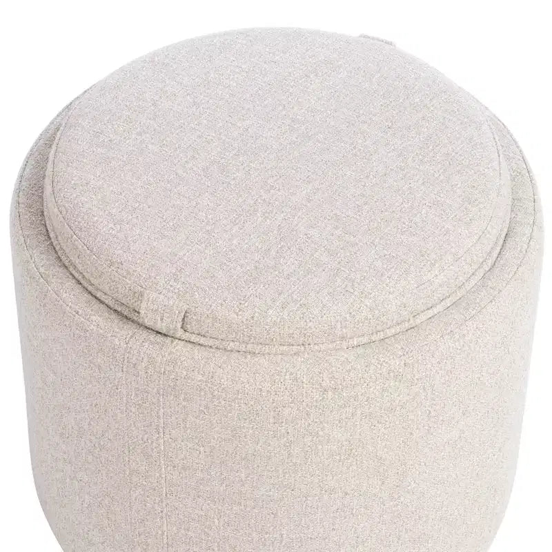 Elias 18 High Nathan Ginger Pouf contenitore con vassoio reversibile